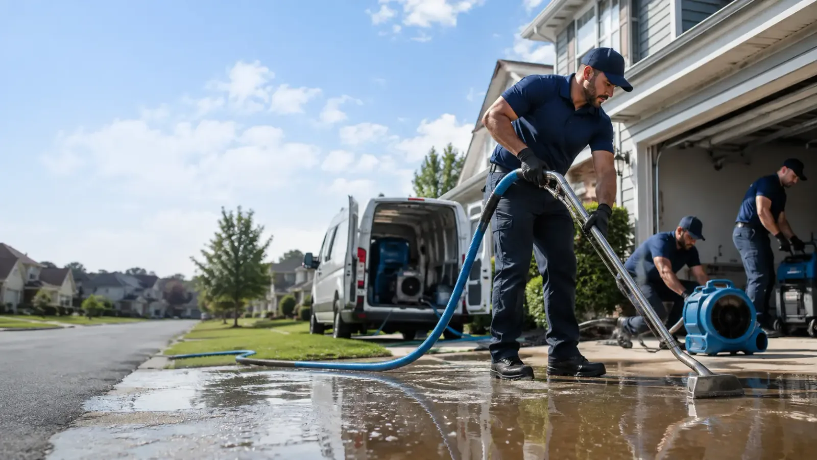 Flood Damage Restoration in Summerfield, OH